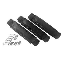 FANATIC Footstrap Kit Sky Air (Straps&Nuts) (3pcs) - OneSize Black