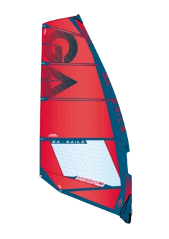 GAASTRA GA-Sails Windsurf Segel Hybrid 2024 - 3.7C2 RED -Optimal Surfen Geschäft 2024gw graphics hybrid c2 cross web