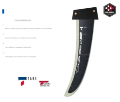 Select Windsurf Finne Ride / TAHE (Bic Techno Class) 2023 - Deep Tuttle Box 43 -Optimal Surfen Geschäft 22 features ride tahe 1080x920px