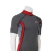 Ascan Shirt Red/Grey 1/2 Kurzarm UV-Schutz Rash Vest - S