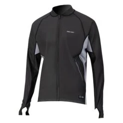 PROLIMIT SUP Kleidung Top Loosefit (PU) Splash Black/grey - 46/xs -Optimal Surfen Geschäft 400.14400.010 pl sup top loosefit pu splash black grey side