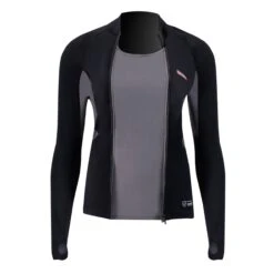 PROLIMIT Wmns SUP Top Convertible Black/Light Grey Damen - 34/XS Black/Light Grey -Optimal Surfen Geschäft 400.14705.000 4