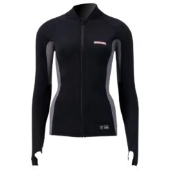PROLIMIT Wmns SUP Top Convertible Black/Light Grey Damen - 34/XS Black/Light Grey -Optimal Surfen Geschäft 400.14705.000 wmns sup top convertible black light grey 2