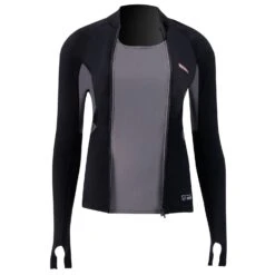 PROLIMIT Wmns SUP Top Convertible Black/Light Grey Damen - 34/XS Black/Light Grey -Optimal Surfen Geschäft 400.14705.000 wmns sup top convertible black light grey 4
