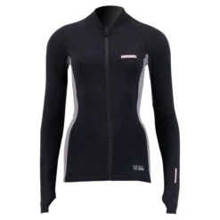 PROLIMIT Wmns SUP Top Convertible Black/Light Grey Damen - 34/XS Black/Light Grey -Optimal Surfen Geschäft 400.14705.000 wmns sup top convertible black light grey front