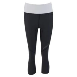PROLIMIT Wmns SUP Athl. 3/4 Leg Pants QD Black/Light Grey Damen - 38/M Black/Light Grey -Optimal Surfen Geschäft 400.14770.010 wmns sup athl 3 4 leg pants qd black light grey front