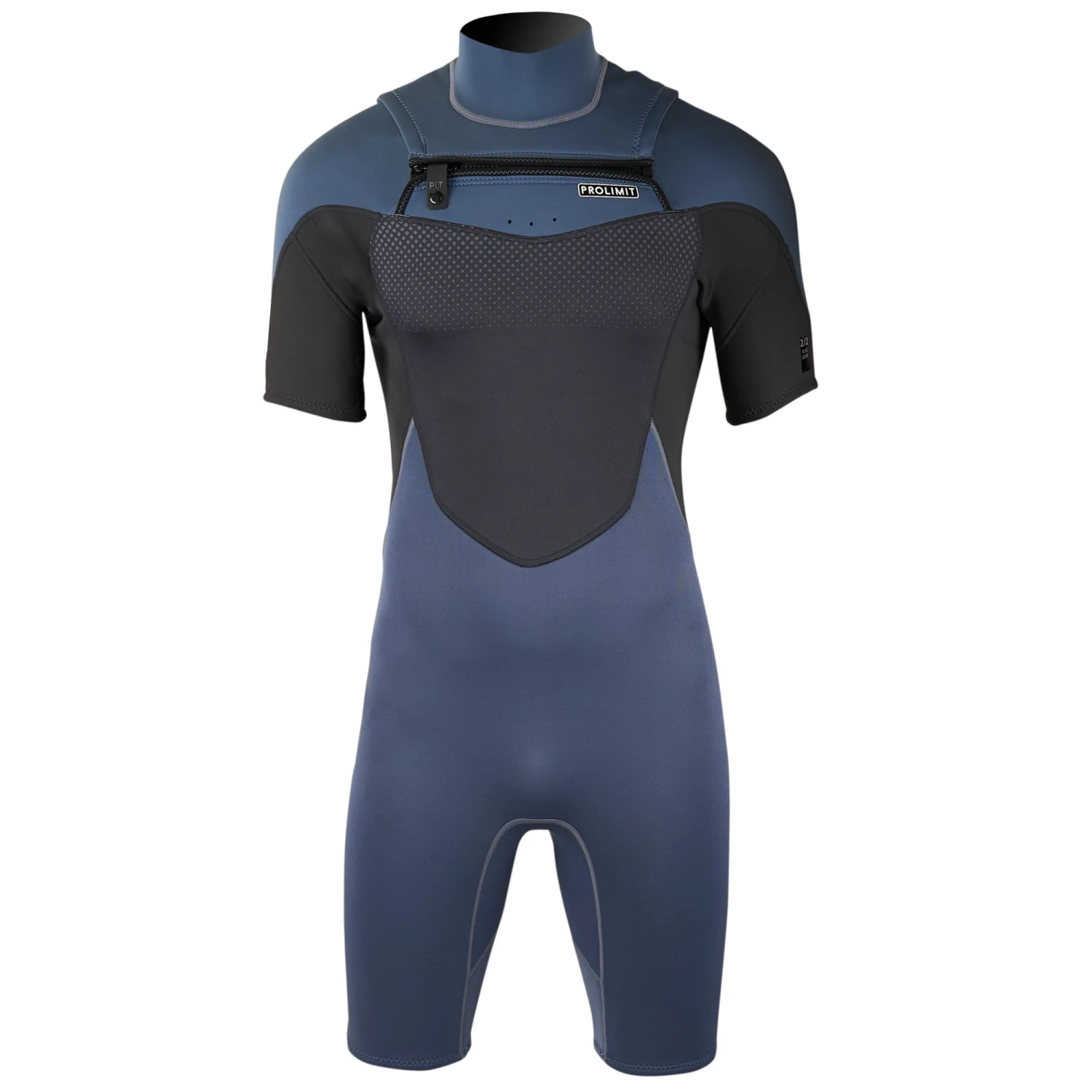 PROLIMIT Neoprenanzug Fusion Freezip Shorty 2/2 Misty Blue Herren 2023 - 46/xs Misty Blue 2 PROLIMIT Neoprenanzug Fusion Freezip Shorty 2/2 Misty Blue Herren 2023 - 46/xs Misty Blue – Bild 2