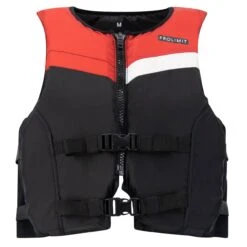 PROLIMIT Auftriebsweste Freeride Waist Black/red 2023- XS -Optimal Surfen Geschäft 402.53230.010 floating vest freeride waist black red 1
