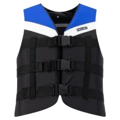 PROLIMIT Vest Nylon 3-Buckle Black/Blue -LBlack/Blue -Optimal Surfen Geschäft 402.53260.010 vest nylon 3 buckle black blue 1