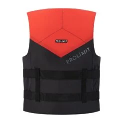 PROLIMIT Auftriebsweste Nylon 3-Buckle Black/Red 2023 - XXS -Optimal Surfen Geschäft 402.53260.020 pl vest nylon 3 buckle black red back
