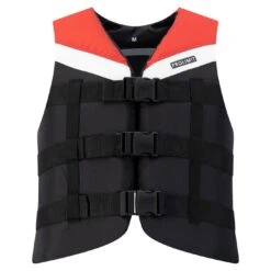 PROLIMIT Auftriebsweste Nylon 3-Buckle Black/Red 2023 - XXS -Optimal Surfen Geschäft 402.53260.020 vest nylon 3 buckle black red 1