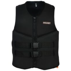 PROLIMIT Prallschutz Weste Action Black/print/orange - L -Optimal Surfen Geschäft 402.53280.000 action vest black print orange 1