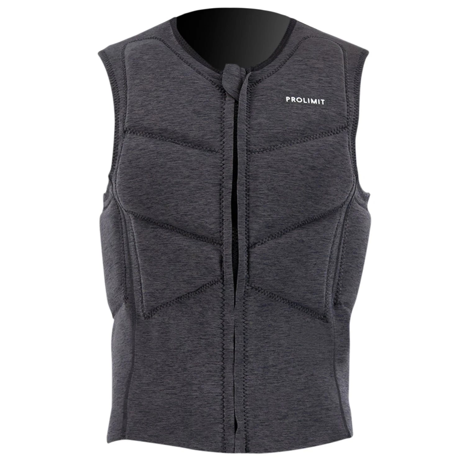 PROLIMIT Vest Mercury Half Padded Frontzip Black -LBlack 7 PROLIMIT Vest Mercury Half Padded Frontzip Black -LBlack – Bild 7