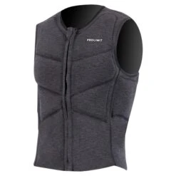 PROLIMIT Vest Mercury Half Padded Frontzip Black -LBlack