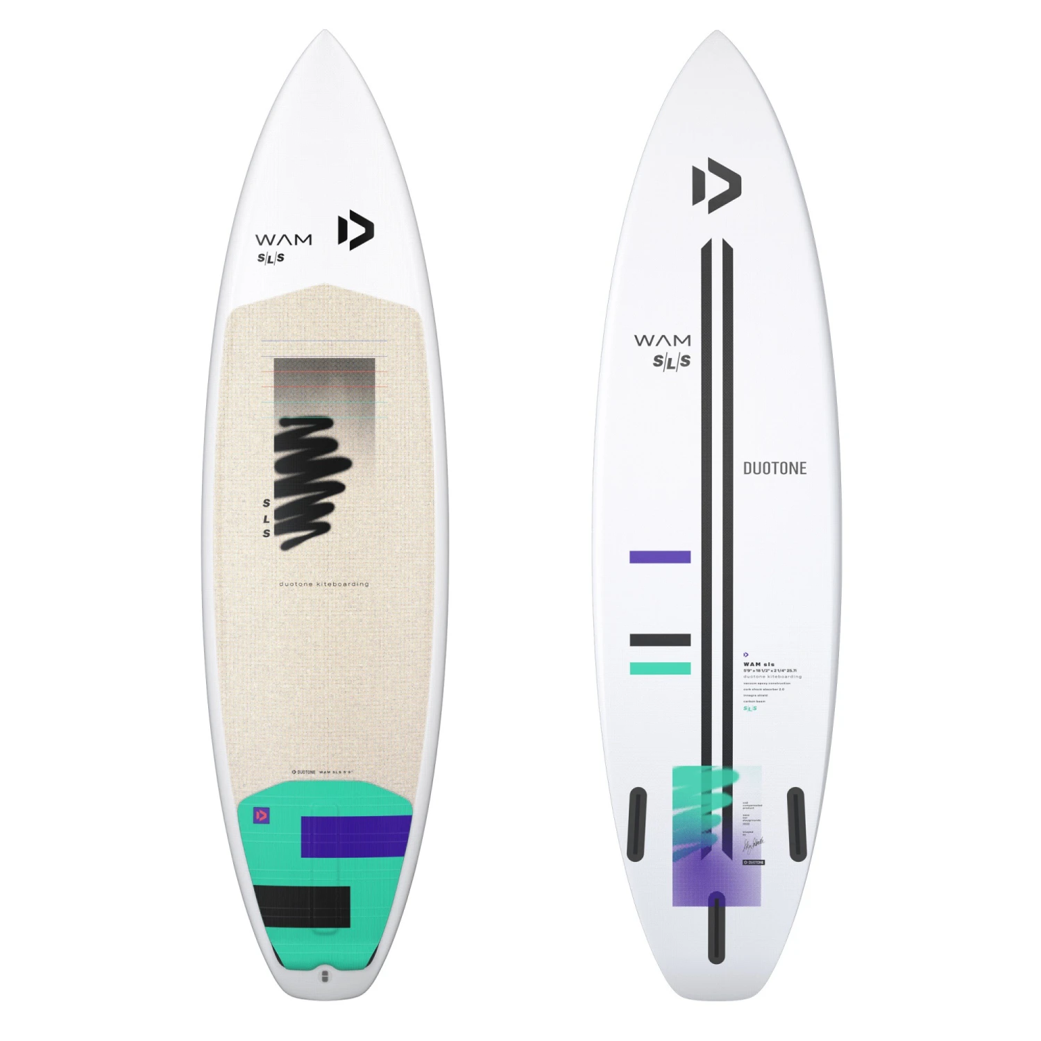 Duotone Kite Board Wam SLS - Surfboards 2024 - 5'5" 1 Duotone Kite Board Wam SLS - Surfboards 2024 - 5'5"