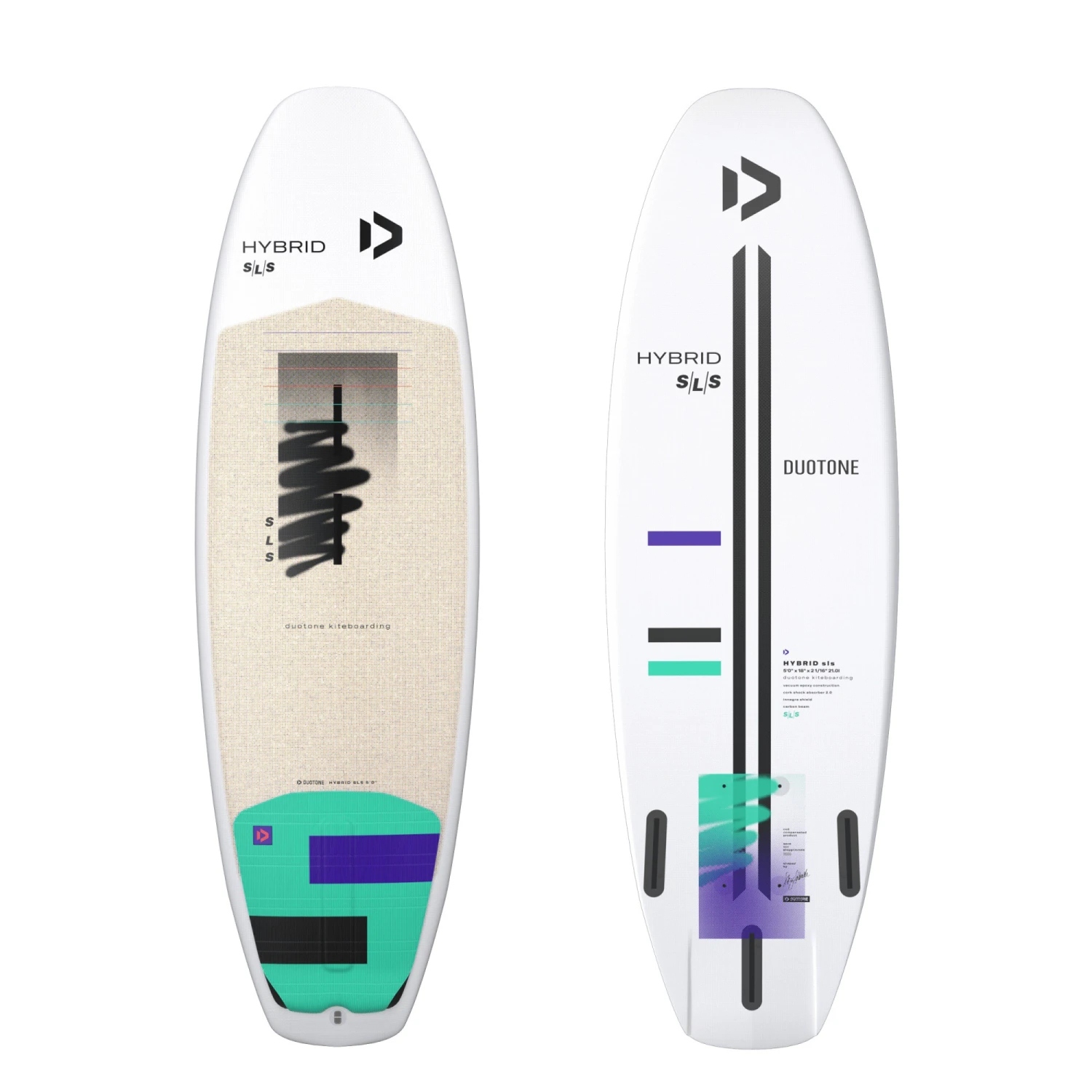 Duotone Kite Board Hybrid SLS - Surfboards 2024 - 5'0" 1 Duotone Kite Board Hybrid SLS - Surfboards 2024 - 5'0"
