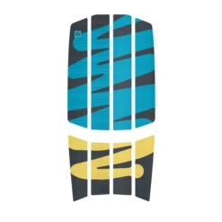 Duotone Kitesurf Traction Pad Team Front - Surfboards 2024 - C54:dark-grey/violet 3mm -Optimal Surfen Geschäft 44230 8038 3