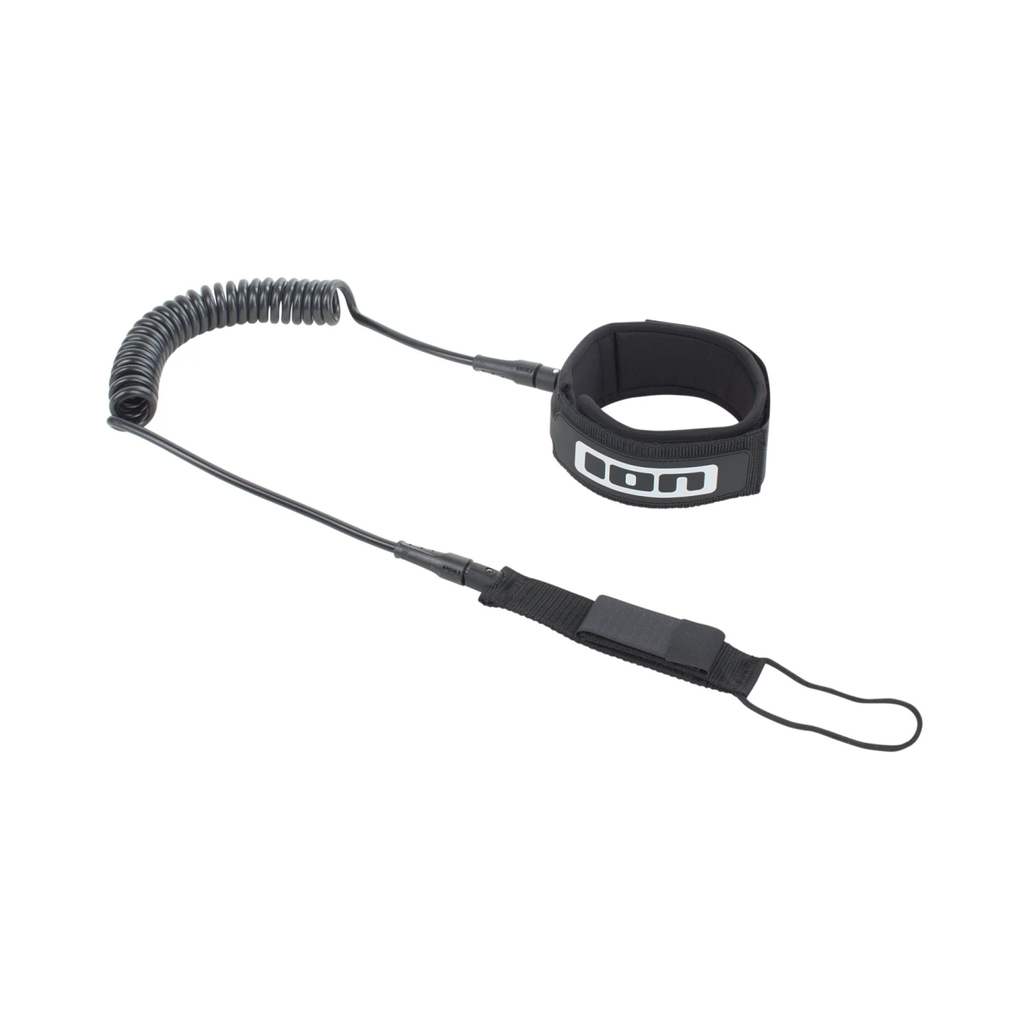 ION SUP_Core Leash Coiled_kneestrap - Olive 10' 1 ION SUP_Core Leash Coiled_kneestrap - Olive 10'