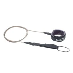 ION Surf Leash Tec Ankle - Black 6'