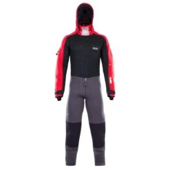 ION Trockenanzug Fuse Drysuit 4/3 Back Zip - Wetsuits 2023 - 52/L Black/red -Optimal Surfen Geschäft 48212 4400 3