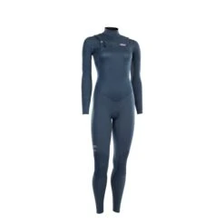ION Neoprenanzug Element 5/4 Front Zip Damen Langarm 2023 - 34/XS Dark Blue