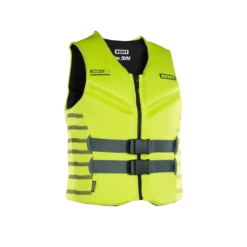 ION Auftriebsweste Booster Vest 50N Front Zip 2023 - Black 140/10 -Optimal Surfen Geschäft 48222 4166 3
