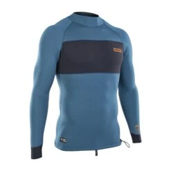 ION Neo Top 2/2 LS Herren Langarm 2023 - 292 Steel-grey 46/XS -Optimal Surfen Geschäft 48222 4200 1
