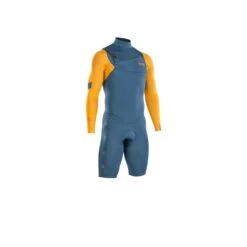 ION Neoprenanzug Seek Core 2/2 Shorty LS Front Zip Herren Langarm 2023 - 46/XS 664 Petrol -Optimal Surfen Geschäft 48222 4482 1