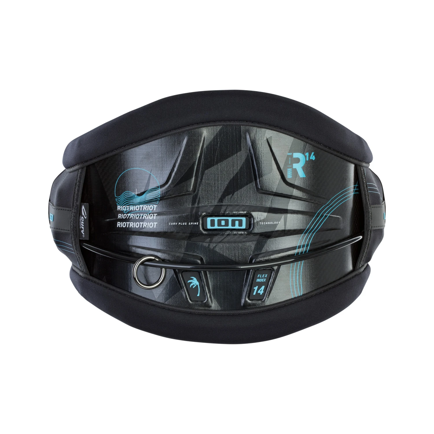 ION Kitesurf Trapez Riot Curv 2022 - 210 Grey-camo 102/LT 9 ION Kitesurf Trapez Riot Curv 2022 - 210 Grey-camo 102/LT – Bild 9