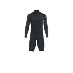 ION Neoprenanzug Seek Core 3/2 Shorty LS Front Zip Herren Langarm 2023 - 46/XS 703 Faint-blue -Optimal Surfen Geschäft 48232 4482 3