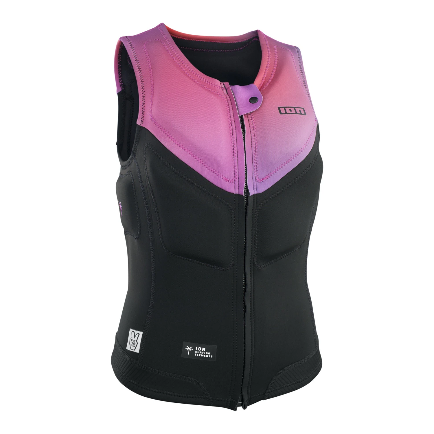 ION Prallschutzweste Ivy Vest Front Zip - Protection 2023 - 140/10 012 Pink-gradient 4 ION Prallschutzweste Ivy Vest Front Zip - Protection 2023 - 140/10 012 Pink-gradient – Bild 4