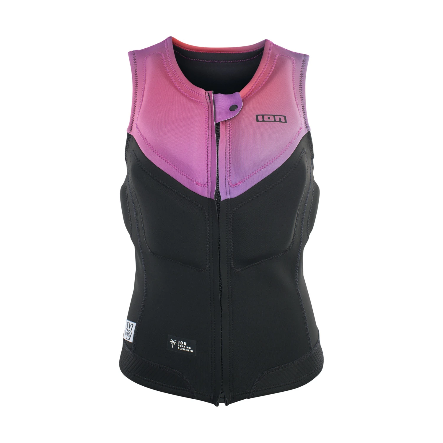 ION Prallschutzweste Ivy Vest Front Zip - Protection 2023 - 140/10 012 Pink-gradient 6 ION Prallschutzweste Ivy Vest Front Zip - Protection 2023 - 140/10 012 Pink-gradient – Bild 6