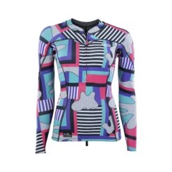 ION Neo Zip Top 1.5 Damen 2023 - 34/XS 012 Pink-gradient -Optimal Surfen Geschäft 48233 4222 12