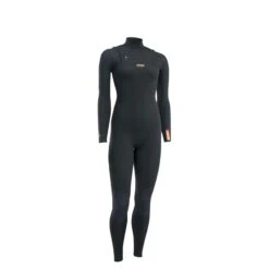 ION Neoprenanzug Element 4/3 Front Zip Damen Langarm 2023 - 19/MS 900 Black