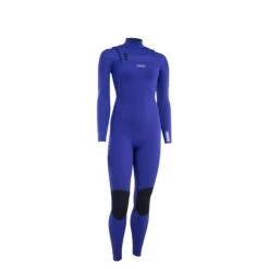 ION Neoprenanzug Element 4/3 Front Zip Damen Langarm 2023 - 19/MS 900 Black -Optimal Surfen Geschäft 48233 4541 4