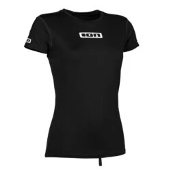 ION Promo Rashguard SS Damen Kurzarm 2022 - Black 36/S
