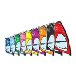 Unifiber Experience Evo Dacron Kinder-Jugend-Damen Windsurfsegel - 5,0qm Schwarz