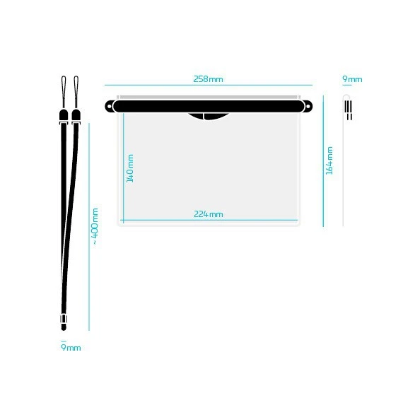 Fidlock Hermetic Dry Bag - Multi - 220x140mm Schwarz 6 Fidlock Hermetic Dry Bag - Multi - 220x140mm Schwarz – Bild 6
