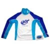 Katie Lycra Rashguard Langarm Kinder UV-Resistant - White/blue - 12