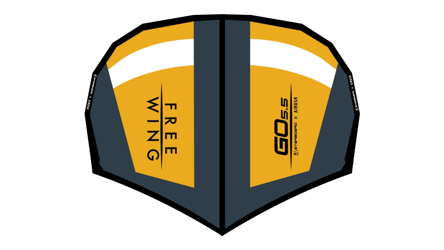 Starboard Foil Wing FREEWING GO WINDOW Gray And Yellow 2023 - 4,5 Gray And Yellow 1 Starboard Foil Wing FREEWING GO WINDOW Gray And Yellow 2023 - 4,5 Gray And Yellow