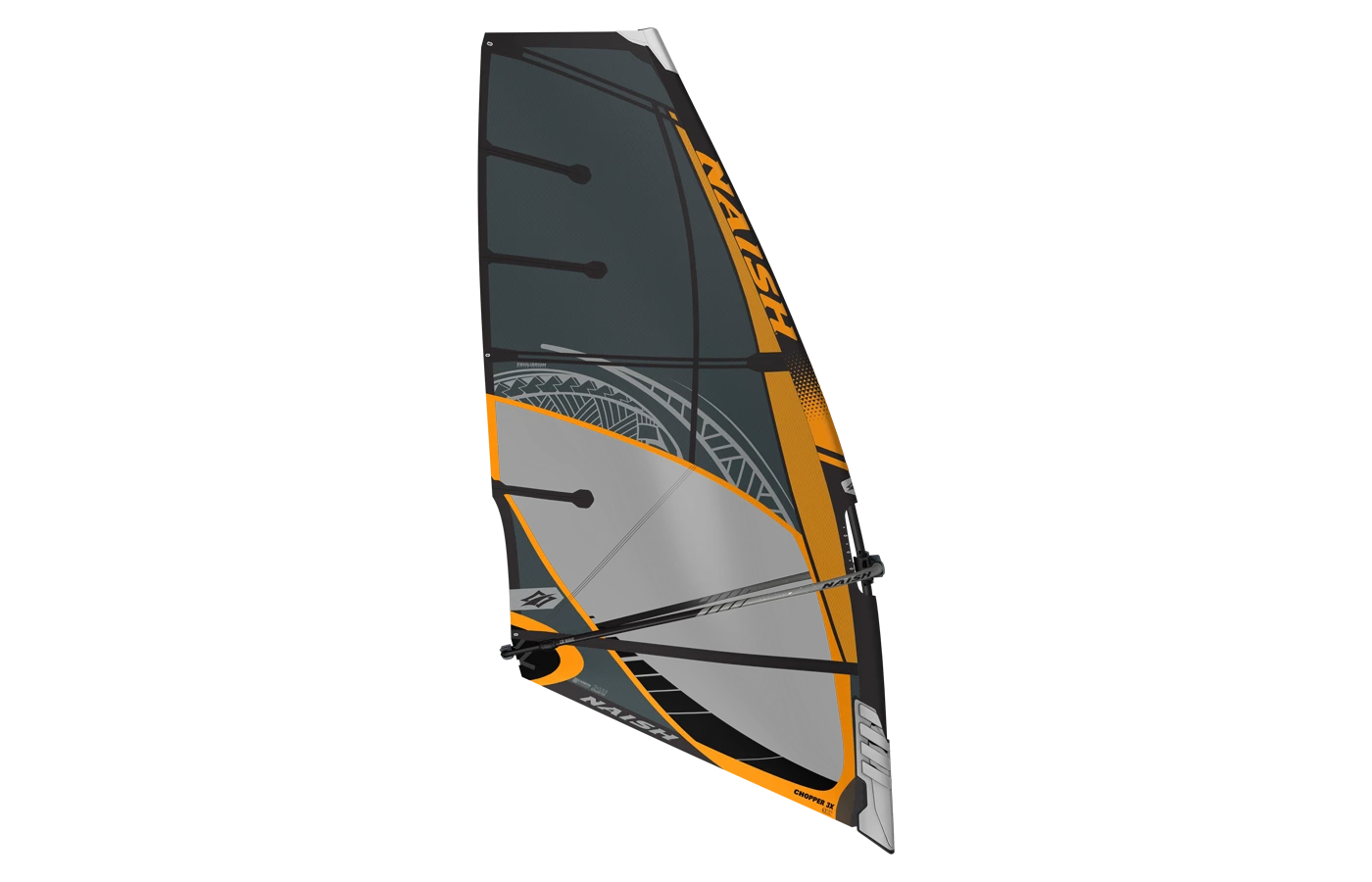 Naish Windsurf Segel S26 Chopper 3X Black - 4.5 1 Naish Windsurf Segel S26 Chopper 3X Black - 4.5