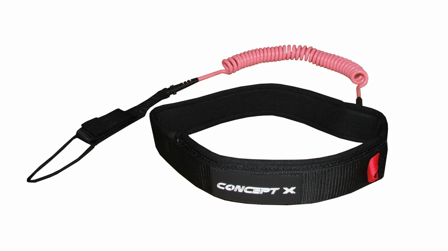 Concept X Wing Foil Coiled Waist Leash 10' - XS-M 110cm Black 4 Concept X Wing Foil Coiled Waist Leash 10' - XS-M 110cm Black – Bild 4