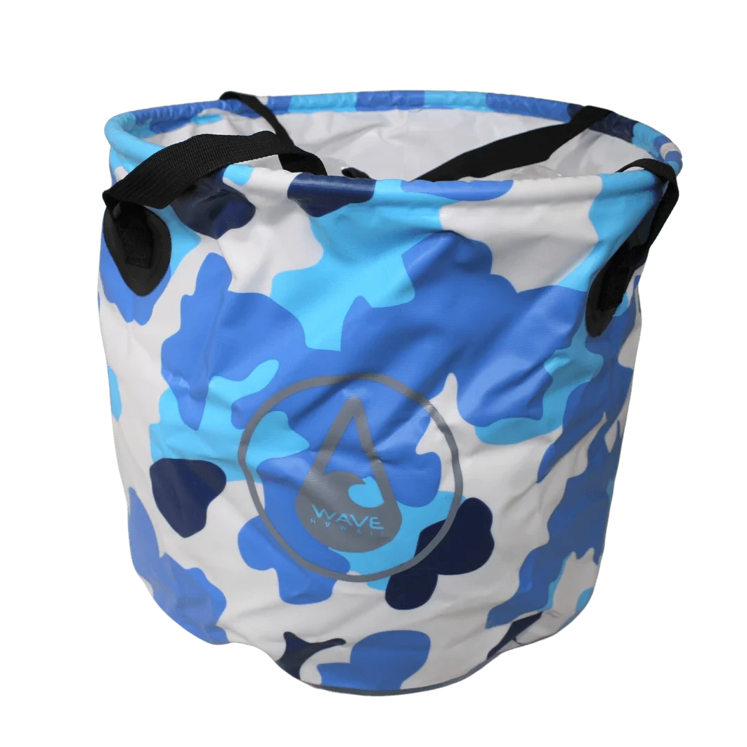 Wave Hawaii Waterproof Bucket Bag Drybag - Blau 4 Wave Hawaii Waterproof Bucket Bag Drybag - Blau – Bild 4
